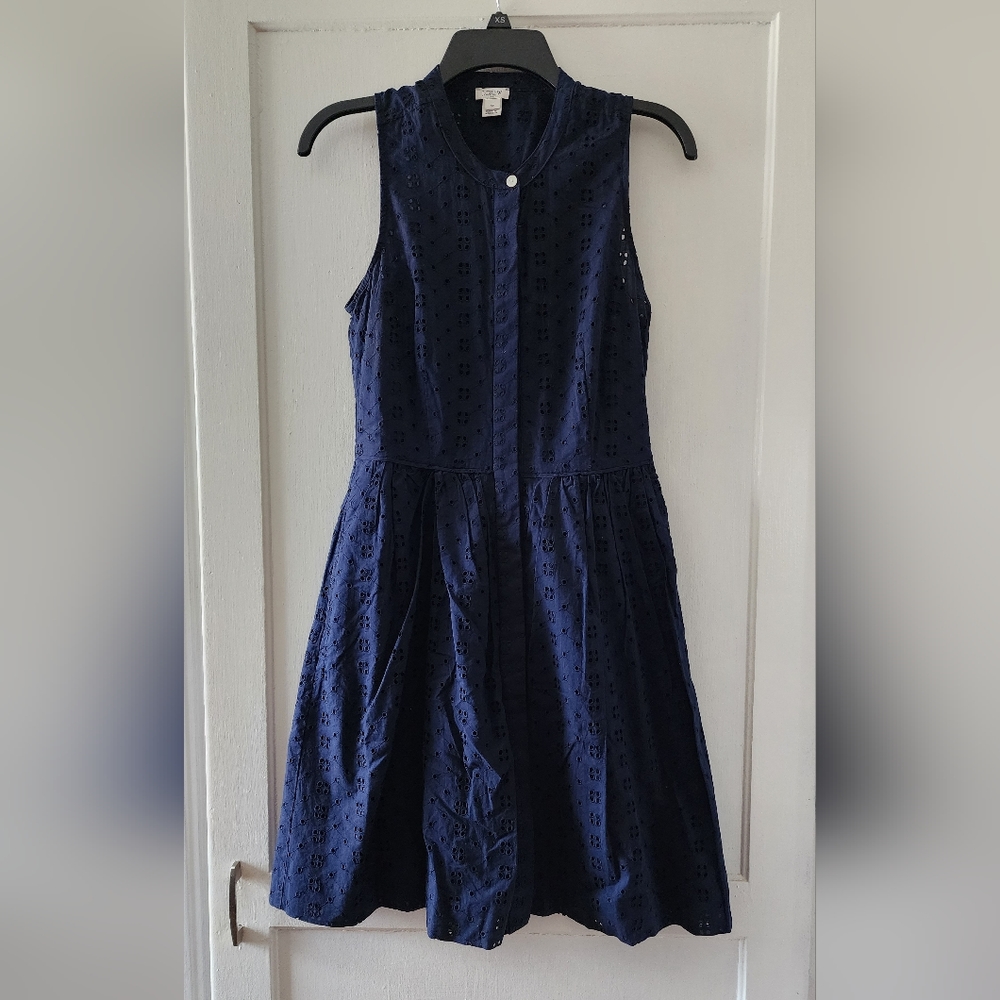 J. Crew Eyelet Dress